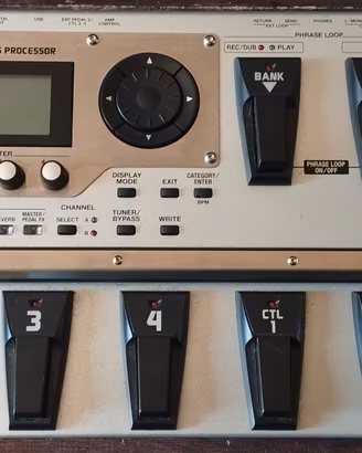 pedaliera chitarra e basso Boss GT-10