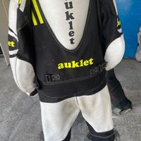 Tuta e stivali moto bambino 