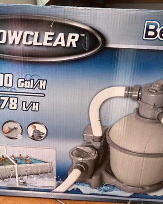 Bestway pompa a sabbia piscina 5678 l/h