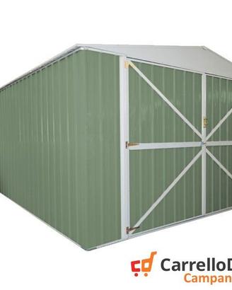 Box auto in Acciaio lamiera 360x514 verde scuro