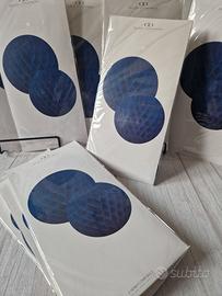 Lotto 20 decorazioni Honeycomb blu 30/35 cm nuove