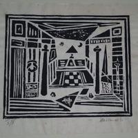 Quadro di loggia “Il Tempio Massonico” Mazzonelli