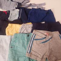 pantaloni corti maschietto 6 mesi