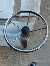 Volante/timone in acciaio