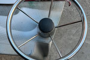 Volante/timone in acciaio