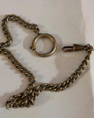 Catena antica orologio tasca