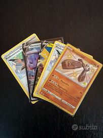 Lotto 5 Carte Pokémon