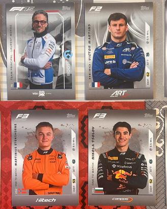 Lotto 8 Carte Topps Turbo Attax 2025 (F1, F2, F3)