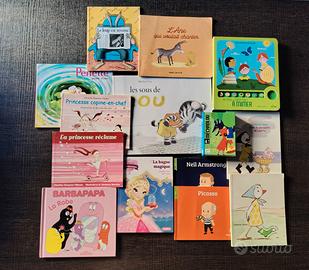 Lotto libri in francese per bambini