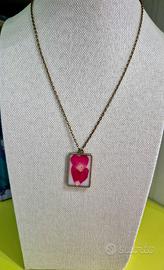 Collana Petali rosa