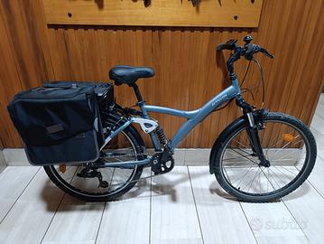 Bicicletta elettrica Biammortizzata Btwin 