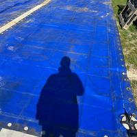 Telo telone in PVC rinforzato con occhielli
