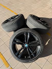 Cerchi in lega BMW + pneumatici + valvole tpms