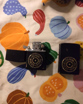 Accendini vintage denim zippo collezione 