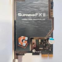 supreme fx 2 ii asus vecchia scheda audio 