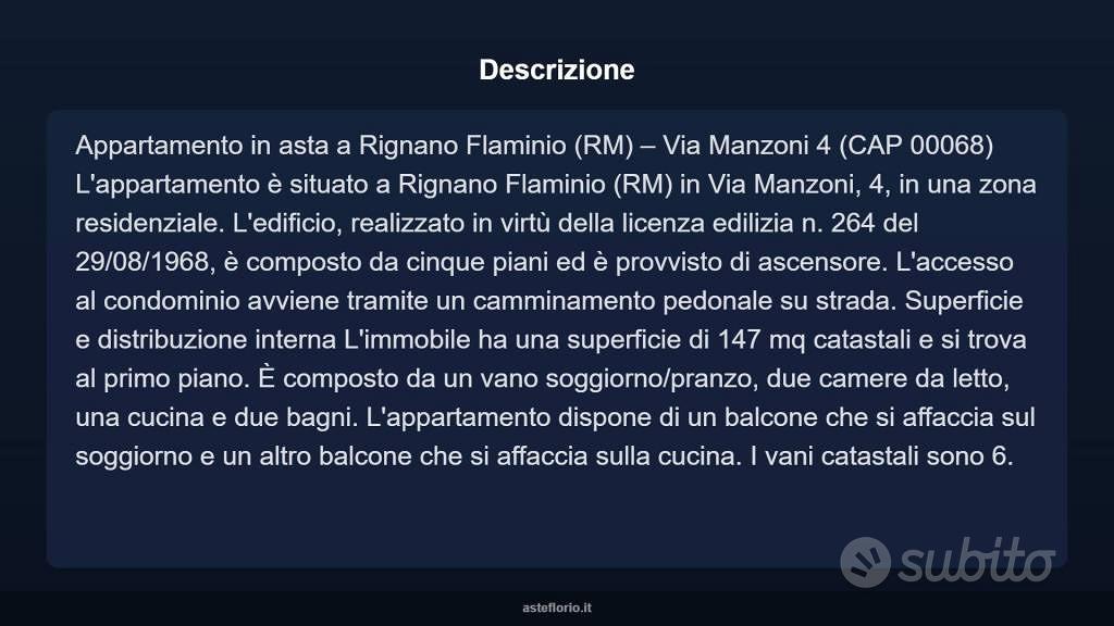 Appartamento – RM - Vista 3