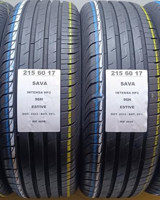4 GOMME 215 60 17 SAVA 2023 RIF4608
