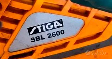 soffiatore Stiga SBL 2600 per sabbia vulcanica