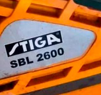 soffiatore Stiga SBL 2600 per sabbia vulcanica