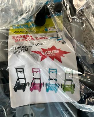 Carrello zaino scuola