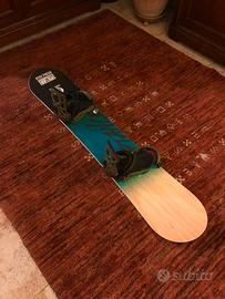 Snowboard Nitro Stance 152 + attacchi Drake fifty