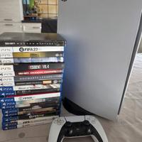Ps 5 da  1 TB  BluRay edition + videogiochi