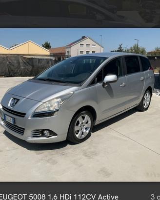 Peugeot 5008 1.6 HDi 112CV  7 Posti