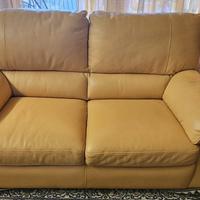 Divano in pelle 2 posti