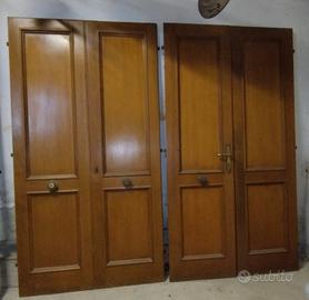 Portoncino d'ingresso in noce massello 