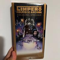 Cofanetto trilogia Star Wars in vhs