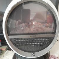 termoventilatore due velocità effetto fiamma 