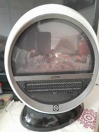 termoventilatore due velocità effetto fiamma 