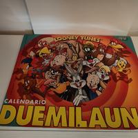 Calendario Looney Tunes anno 2001 Tv sorrisi e can