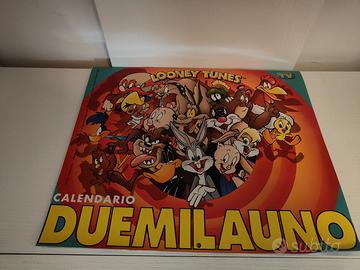 Calendario Looney Tunes anno 2001 Tv sorrisi e can