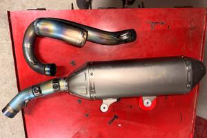 Akrapovic ktm huswvarna gas gas 250 titanio full