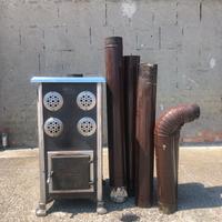 Stufa a legna Zephir 4 condotti