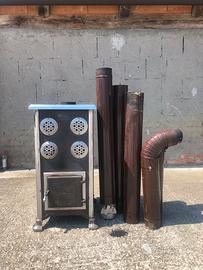 Stufa a legna Zephir 4 condotti