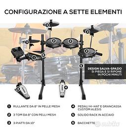 Alesis Turbo Mesh Kit - Batteria Elettronica