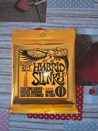 Corde per chitarra elettrica Ernie ball 09.46