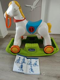 chicco miss rodeo cavallo a dondolo e cavalcabile