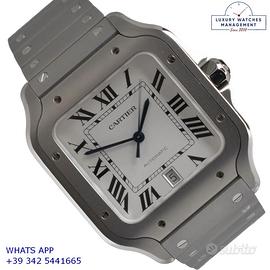 Cartier Santos De Cartier WSSA0089 Large Titanium