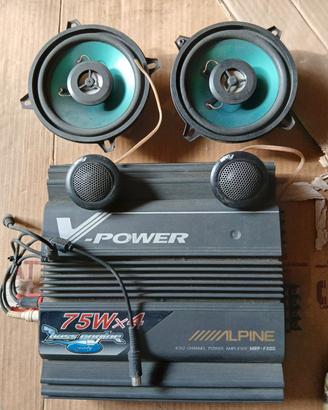 Amplificatore Auto Alpine MRP-F200