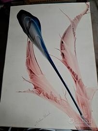 tempera su carta