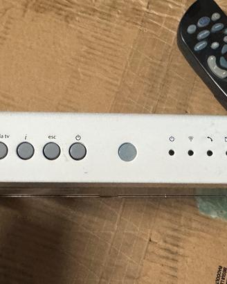 Decoder SKY HD con telecomando alimentatore e USB