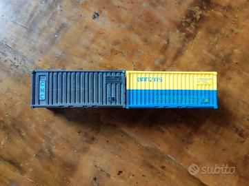 Coppia Container DANZAS e CNC scala H0