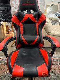 Poltrona  ergonomica  gaming momo dedign