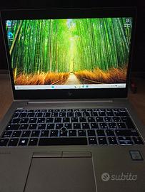 💻 HP elitebook 830 g5 13,3" i7 8550u + dock