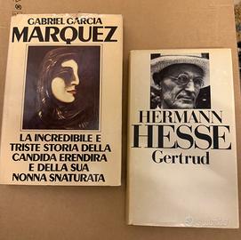 Lotto 2 Libri Vintage Garcia Marquez Hermann Hesse