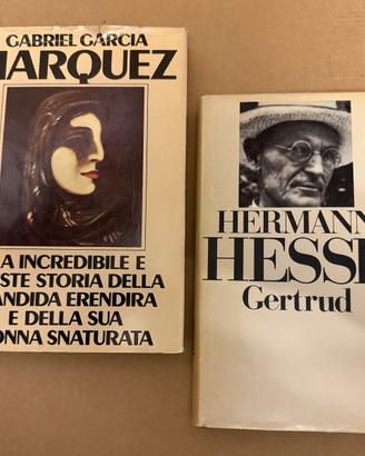 Lotto 2 Libri Vintage Garcia Marquez Hermann Hesse
