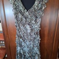 Vestito donna in pura seta Fayazi Evening 